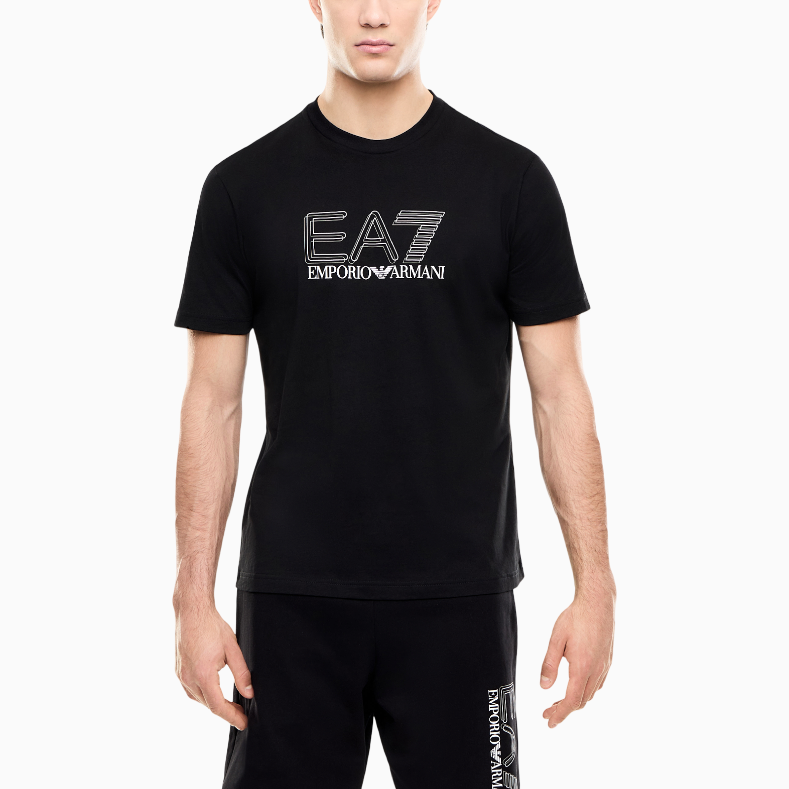 Мъжка тениска EA7 Emporio Armani Men T-shirt 7M001307 AF10375 UC001 Front View