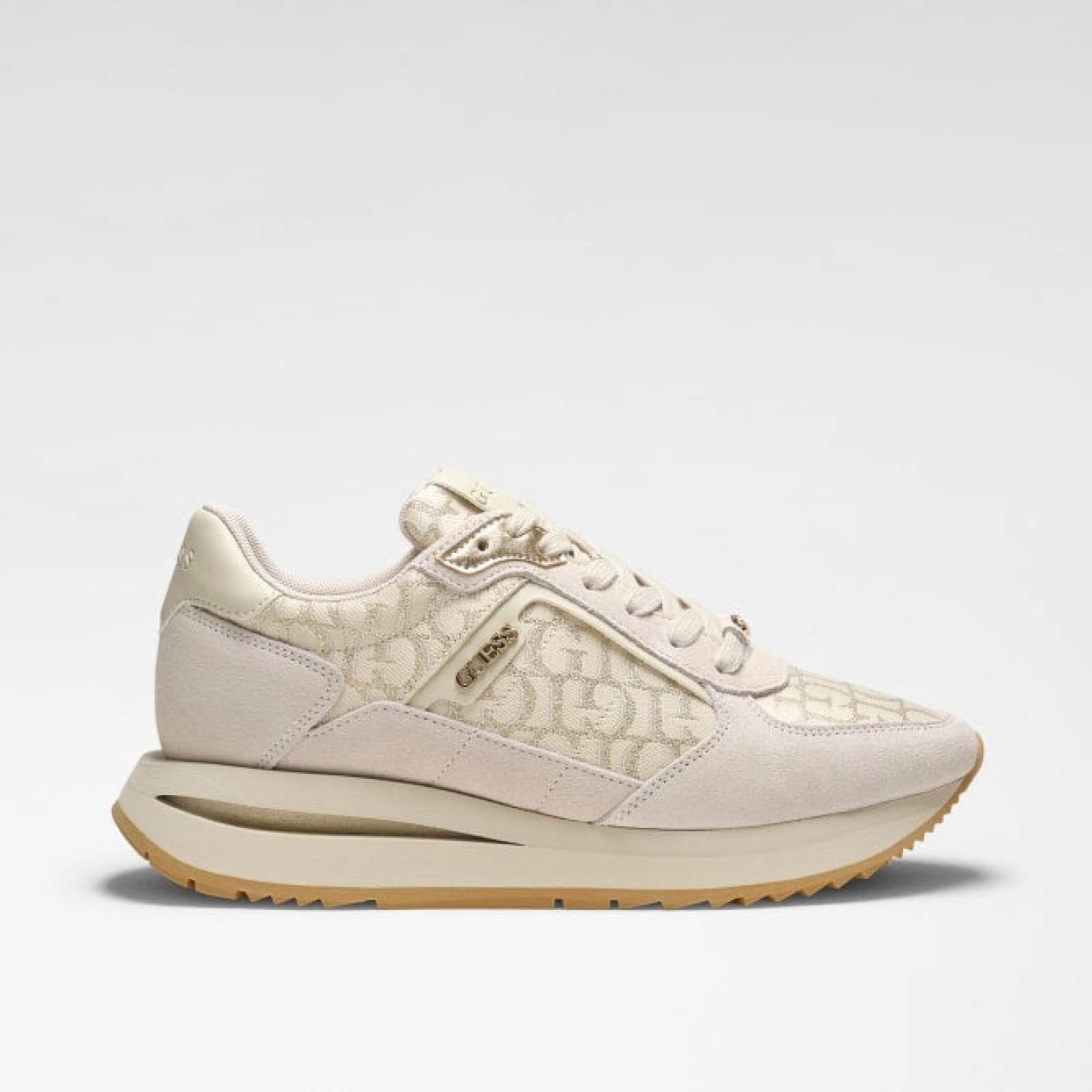 Дамски маратонки Guess Energy5 Women Sneakers FLTEG5 LEA12 OFFWH Lateral View