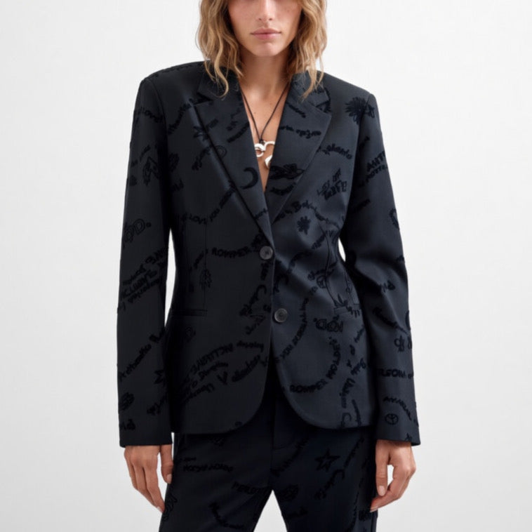 Дамски блейзер Desigual women’s blazer 26WWEW44 2000 Model view