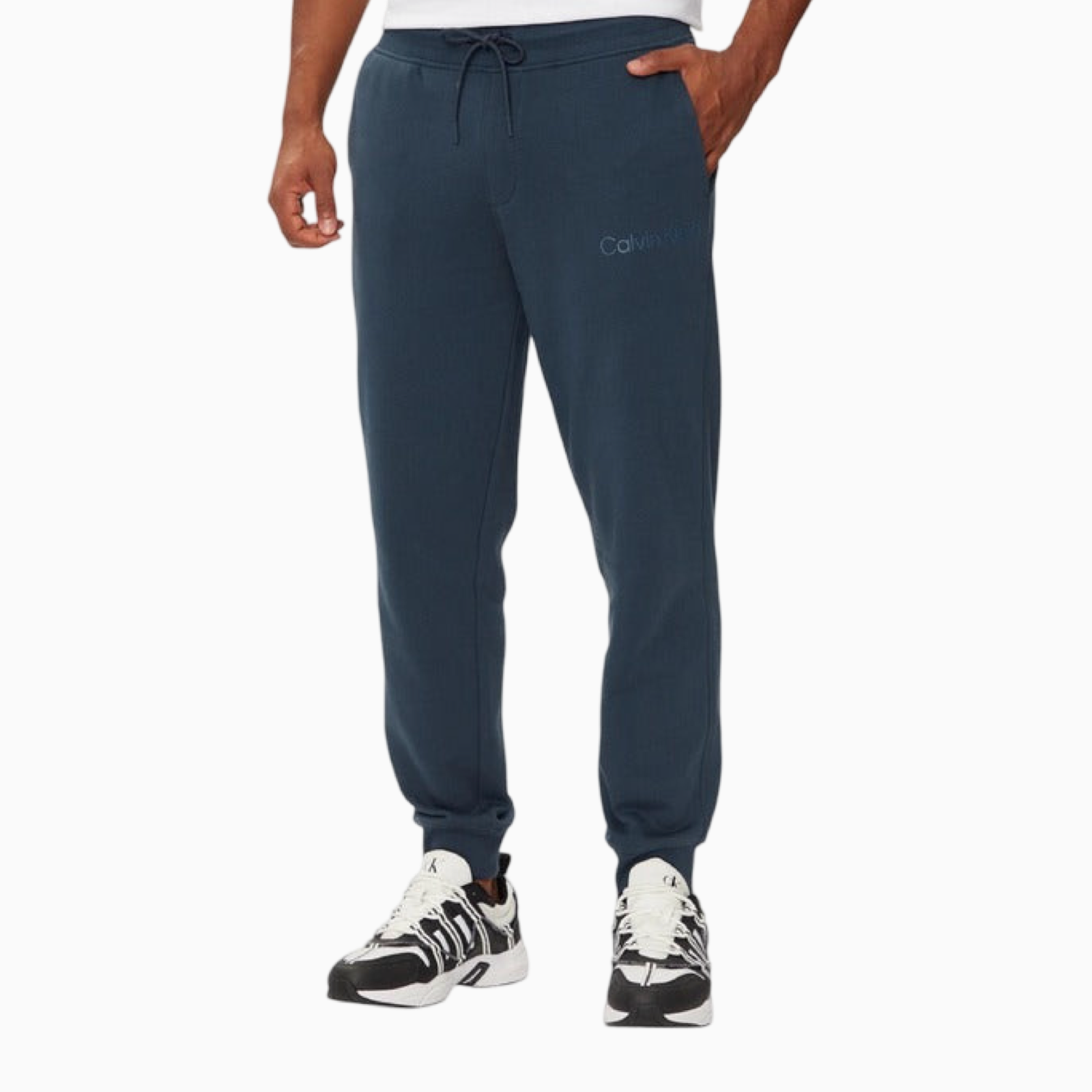 Мъжко синьо спортно долнище Calvin Klein Jeans J30J326886