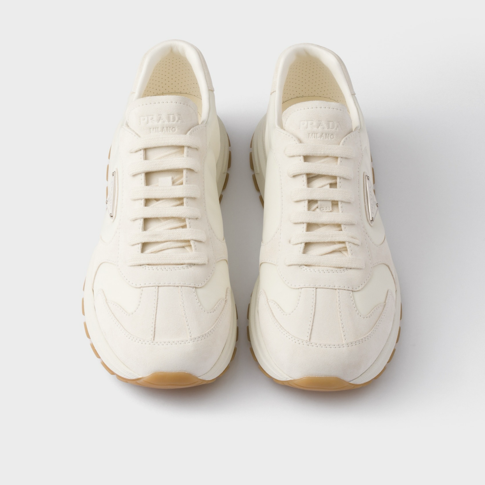Prada Prax 01 Re-Nylon Sneakers 2EE455 D7R F0304 Top View