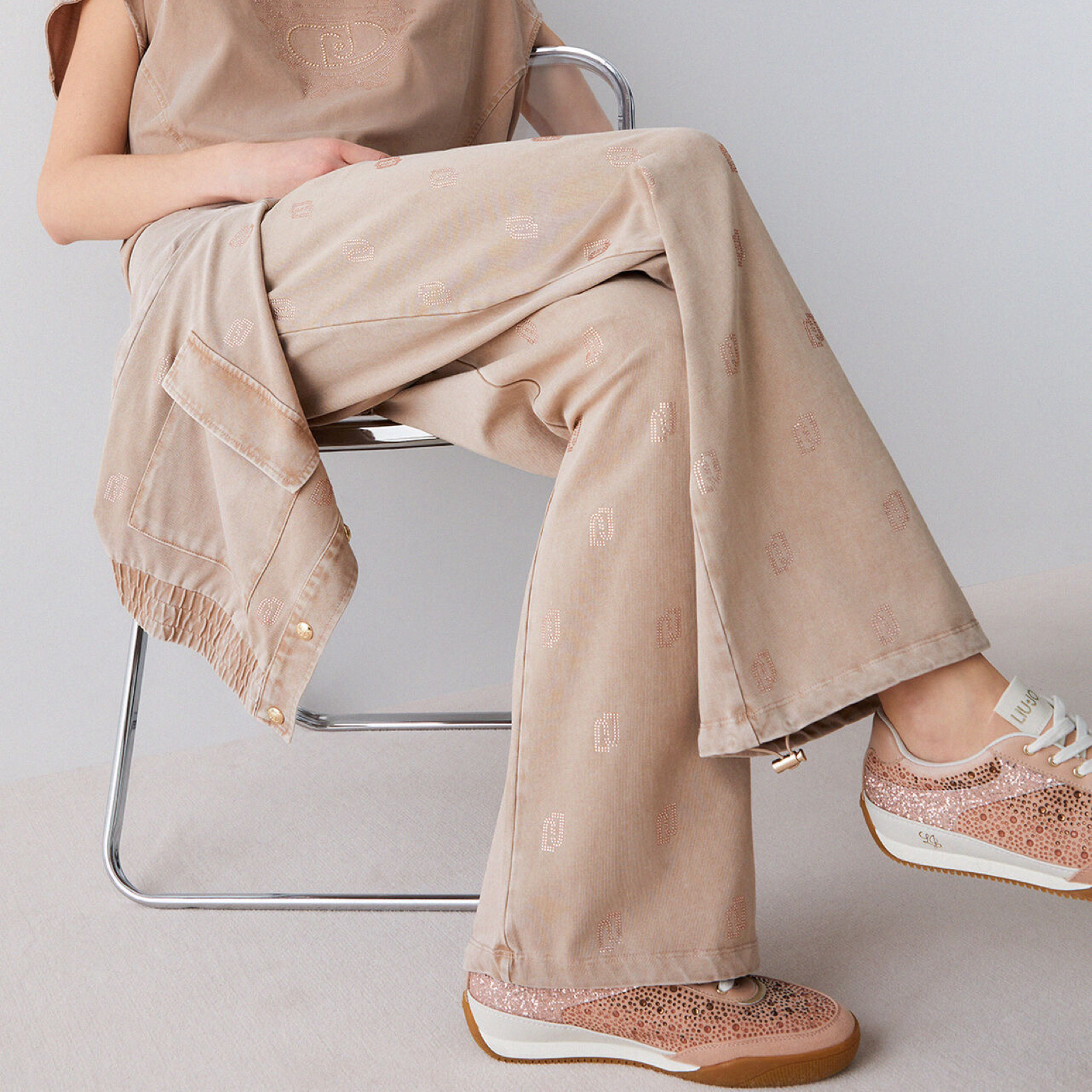 Дамски панталон Liu Jo Better Women Trousers TA6102 JS008 L9030 Close-Up