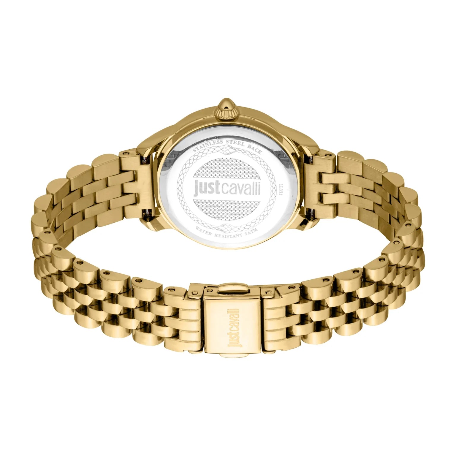 Дамски часовник Women’s watch Just Cavalli Animalier JC1L333 Allegra
JC1L333M0035 Yellow Gold Green