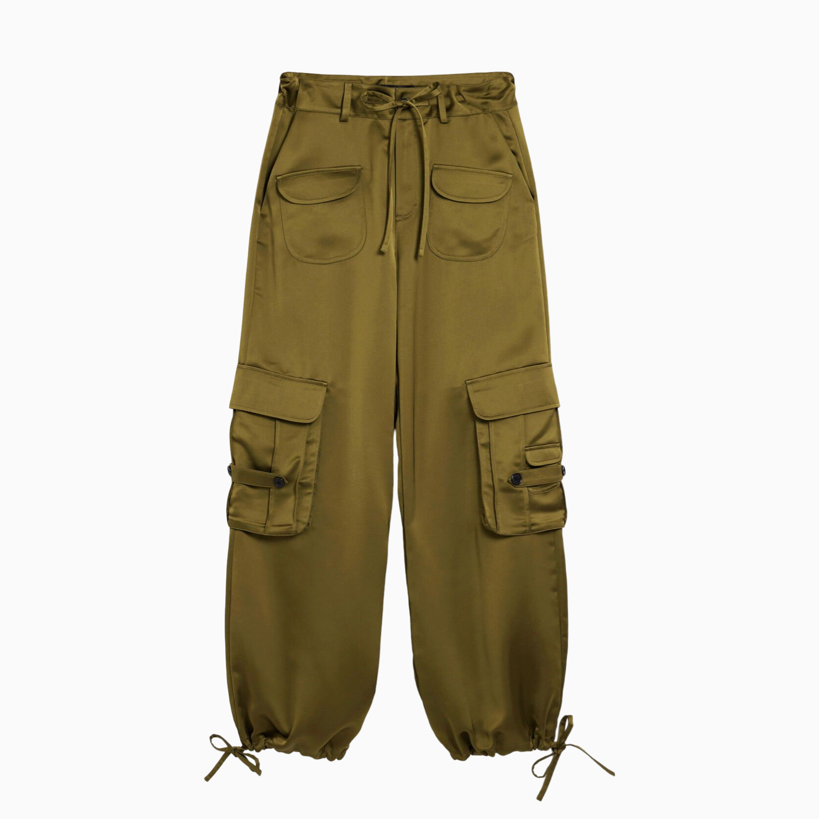 Дамски карго панталон Desigual Women Trousers 26SWPW48 4092 Front View