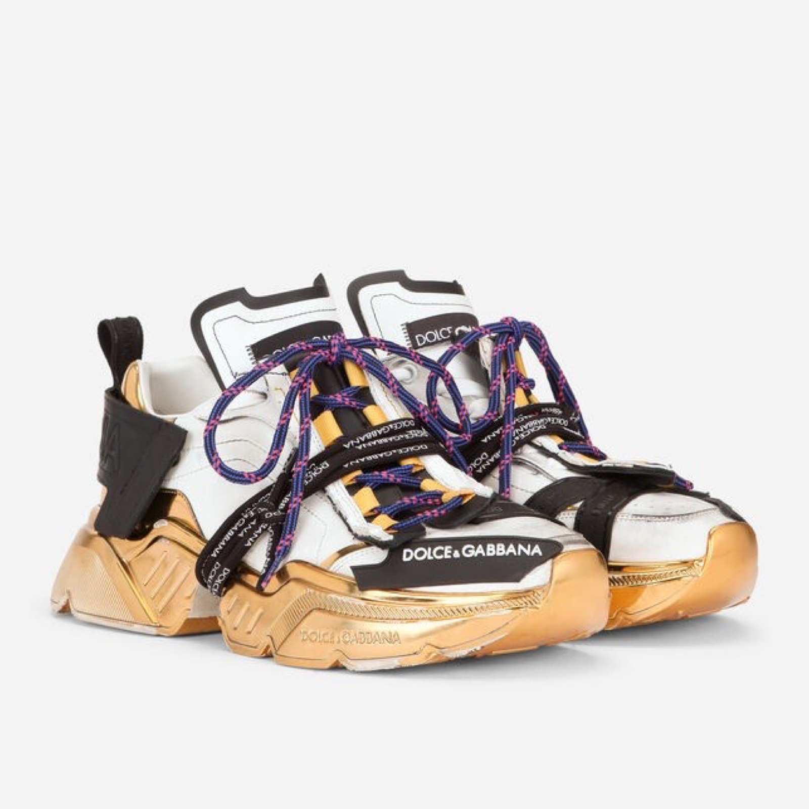 Dolce & Gabbana Daymaster Men Sneakers Lateral View