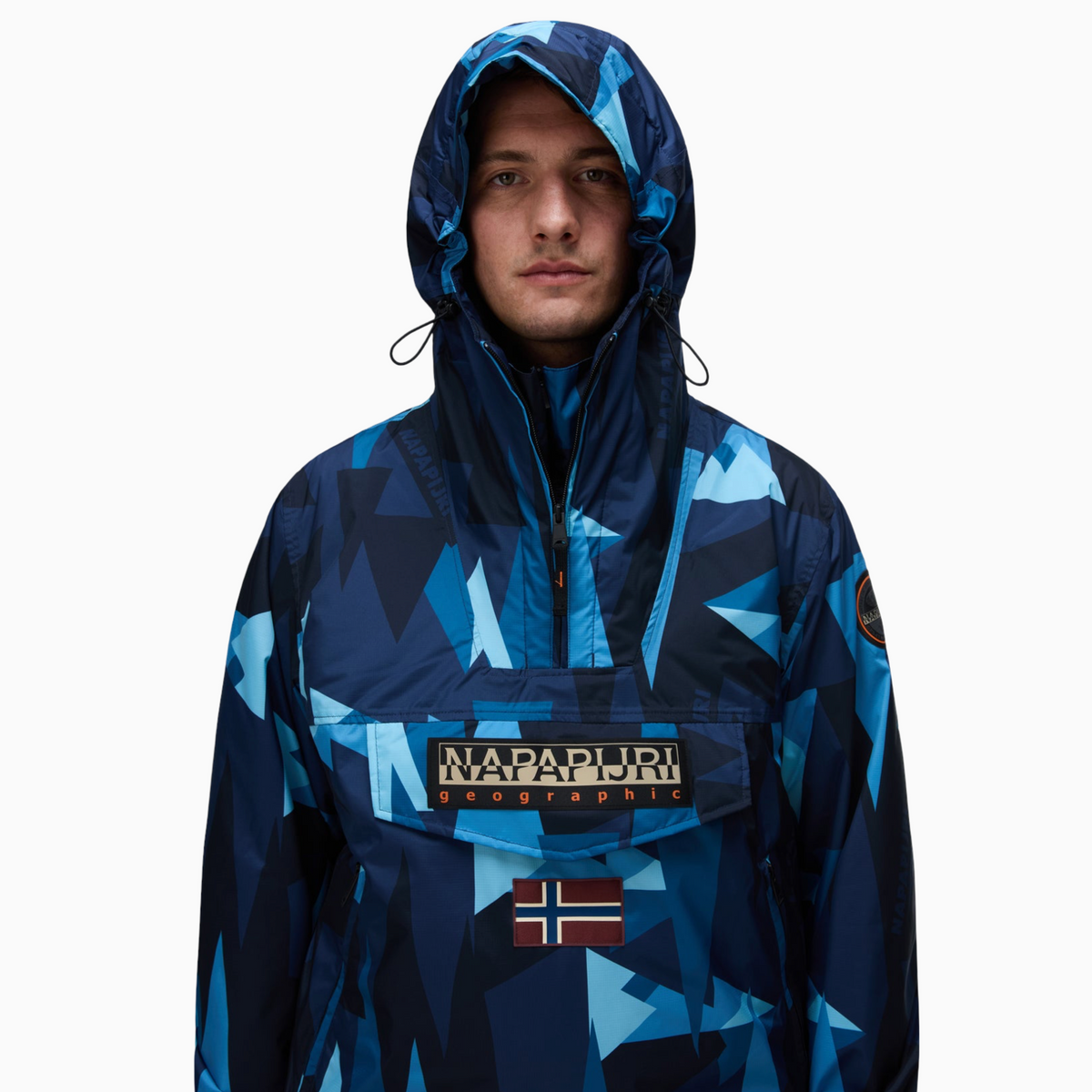 Анорак яке Napapijri Rainforest Next All Over Print Anorak Jacket NP0A8AHX FXD Close-Up