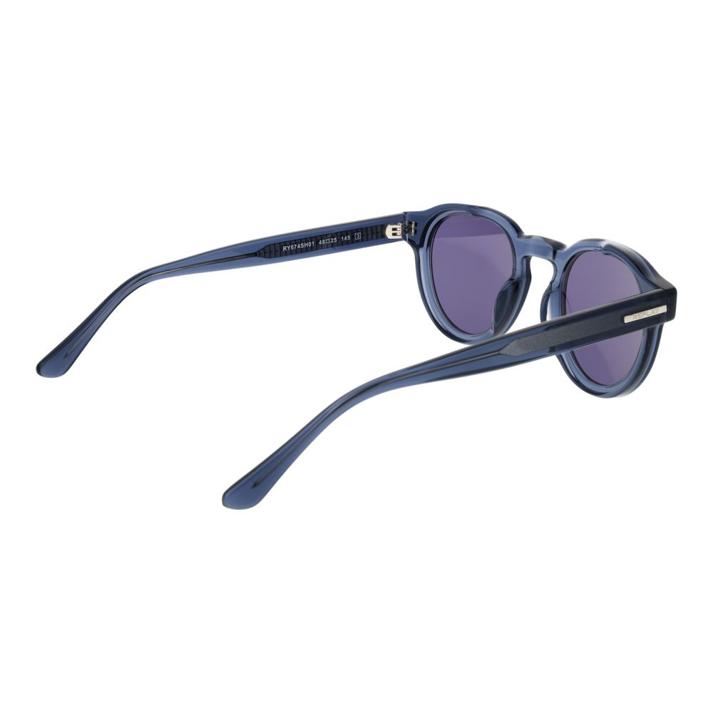 Replay Gray Plastic Sunglasses