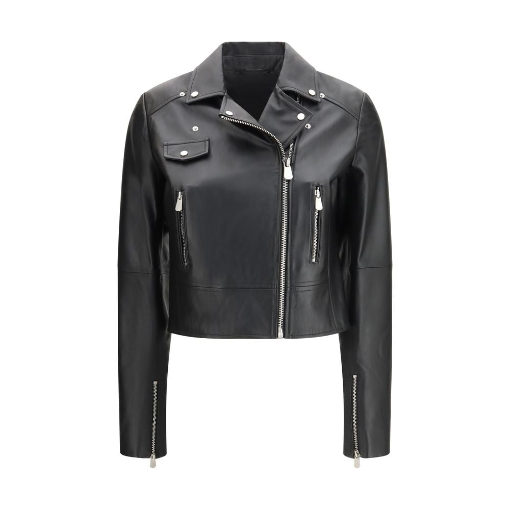 Дамско кожено яке Women’s leather jacket Pinko 106247 A32I Z99 Black