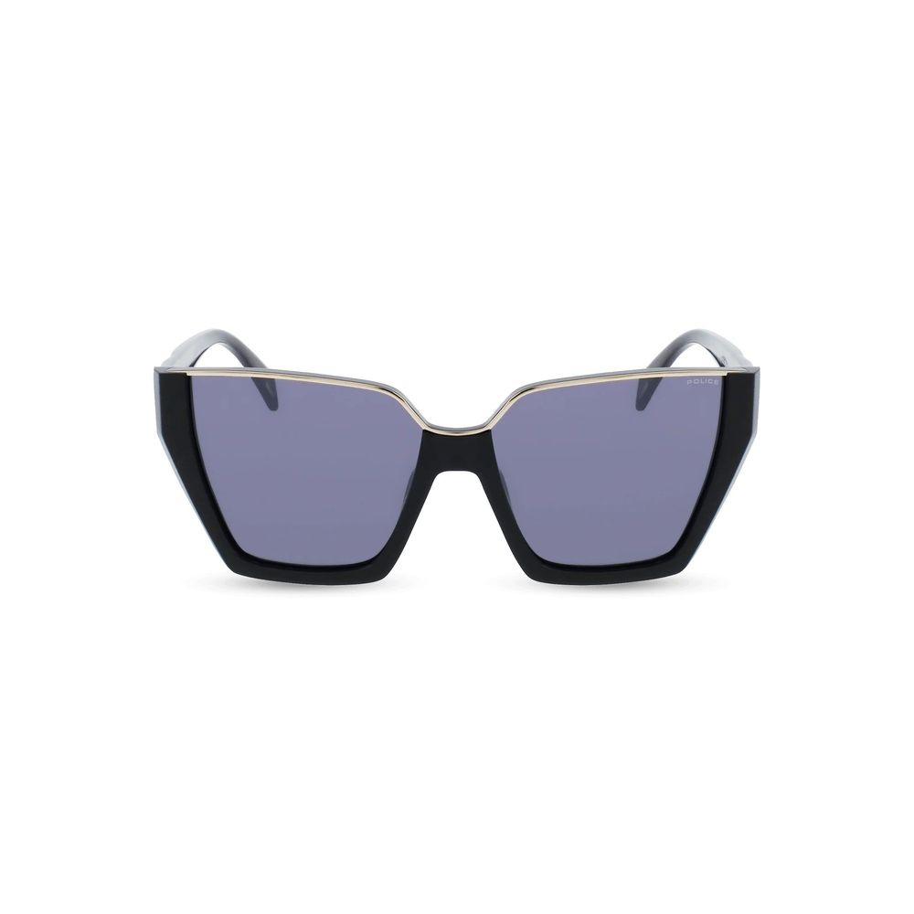 Police Black Acetate Sunglasses
