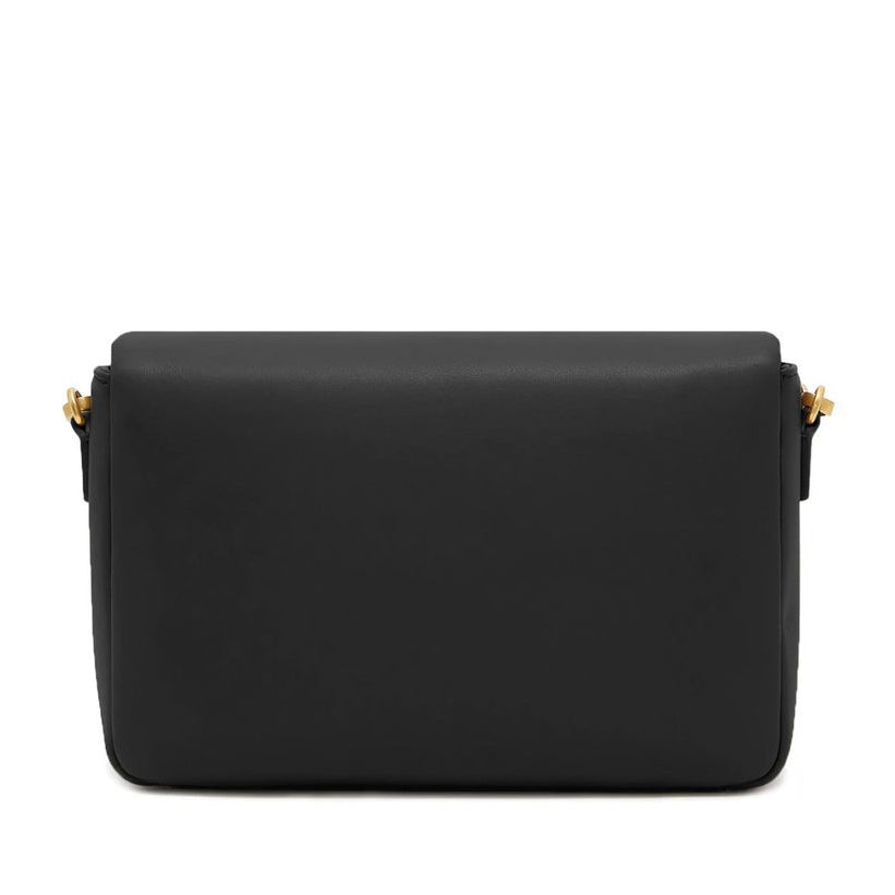 Emporio Armani Black Bovine Leather Crossbody Bag