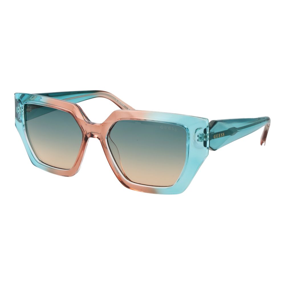 Guess Turquoise Plastic Sunglasses