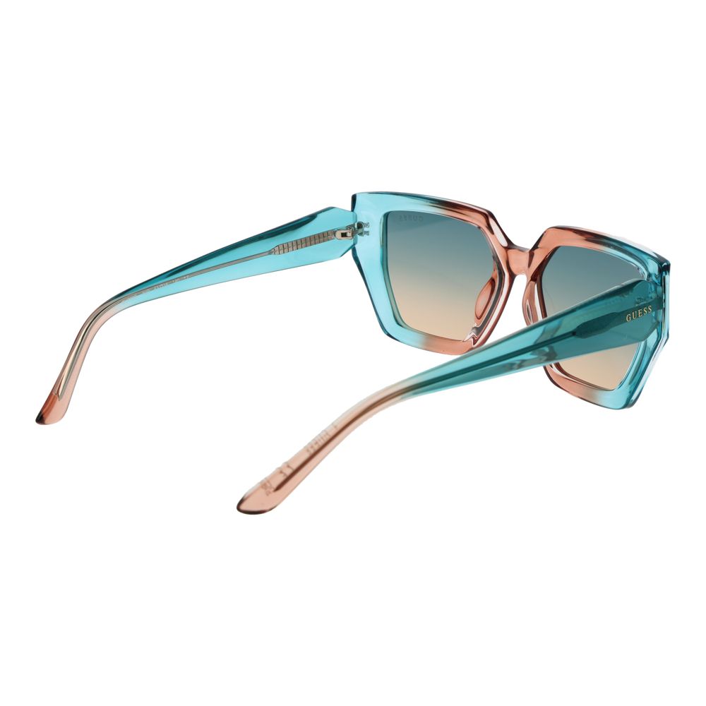 Guess Turquoise Plastic Sunglasses