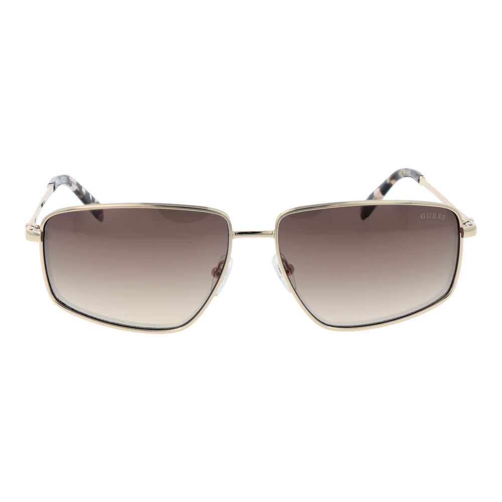 Guess Gold Metal Sunglasses