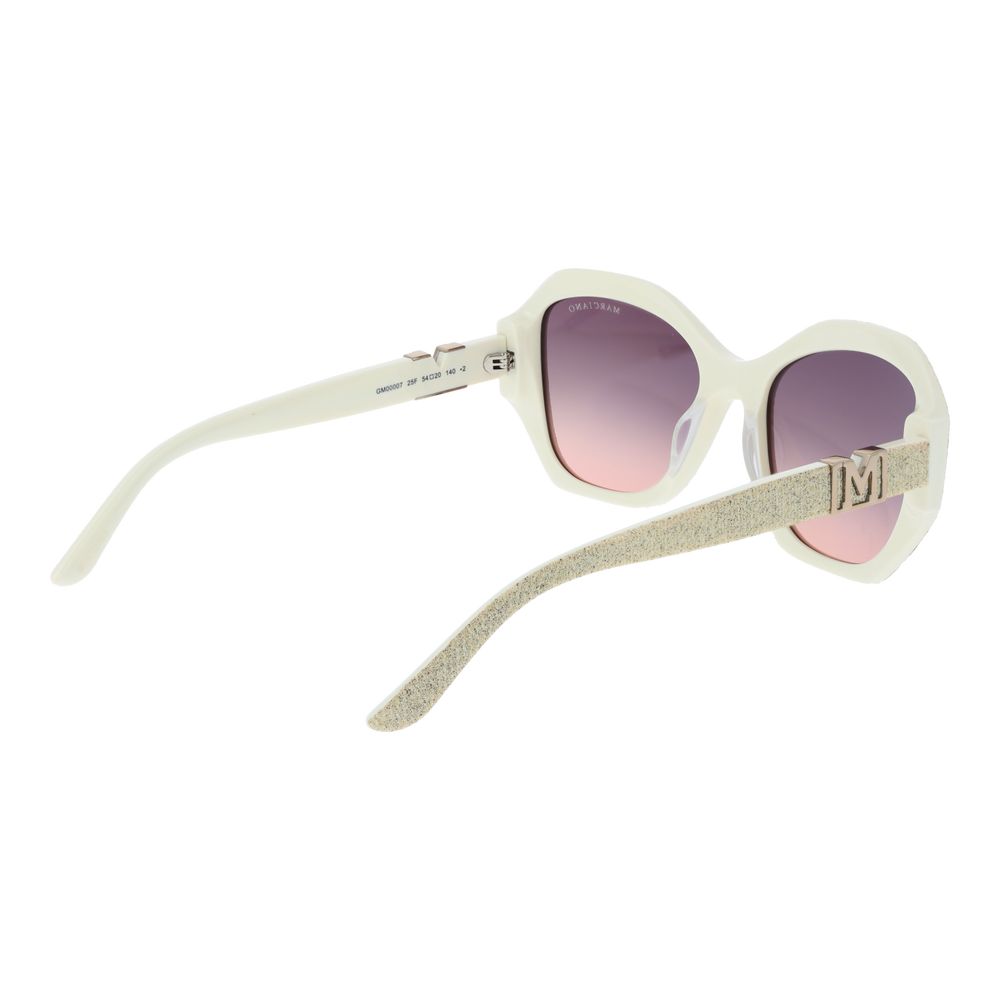Marciano by Guess Beige Plastic Sunglasses