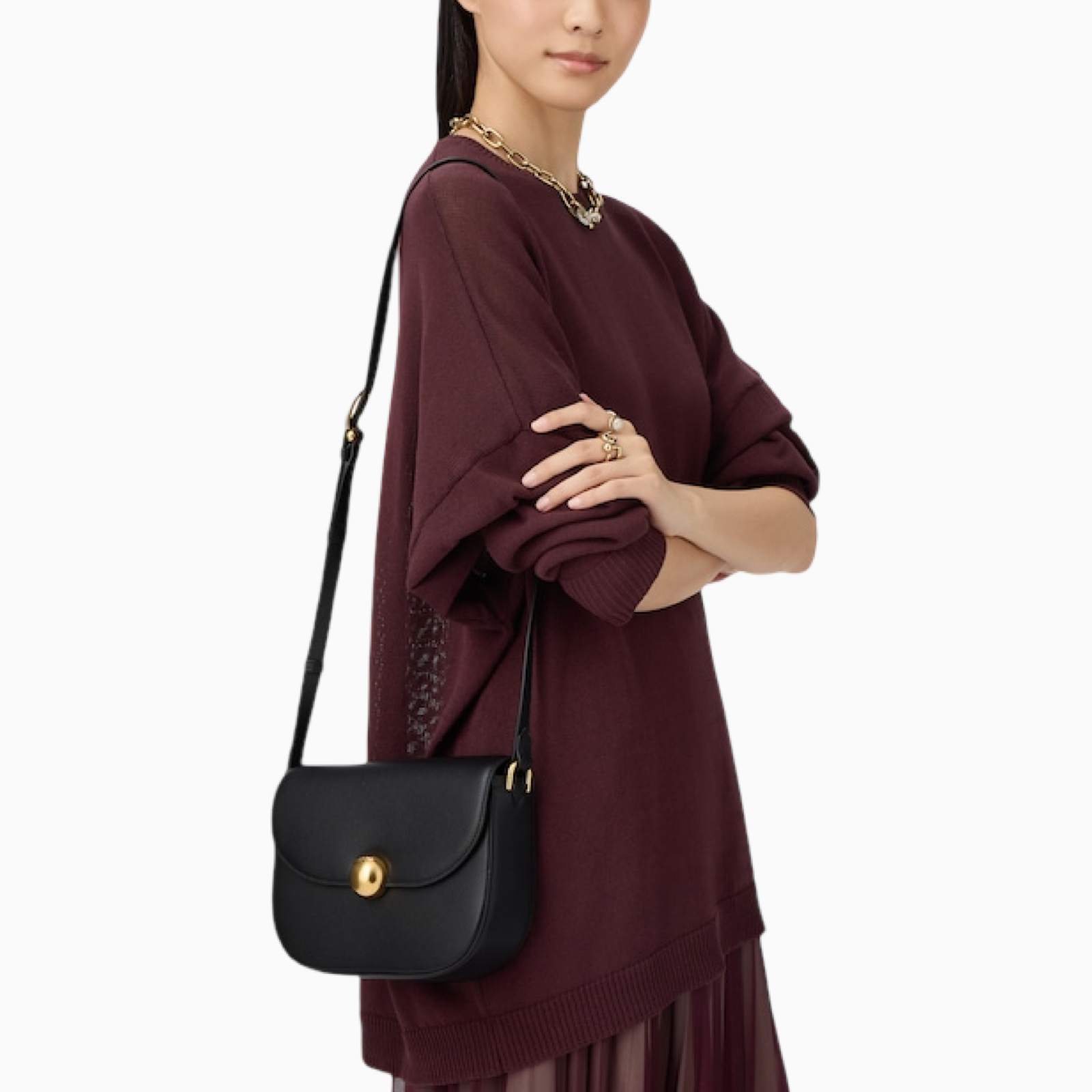 Дамска чанта Furla Moonlight Crossbody S Bag WB01887 BX3036 1002 Model View