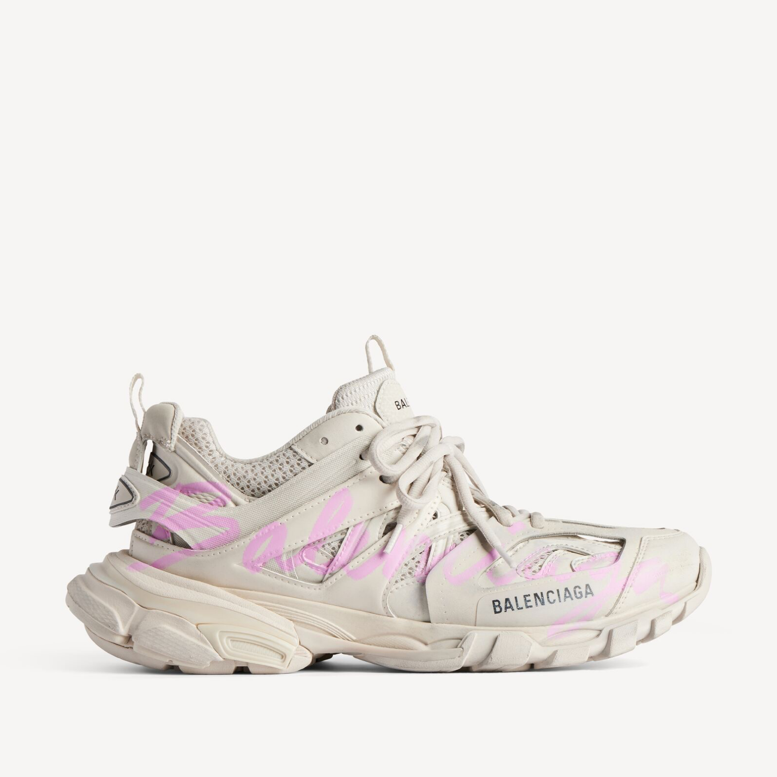 Balenciaga Track Signature Sneakers 542436WTRHW9250 Lateral View