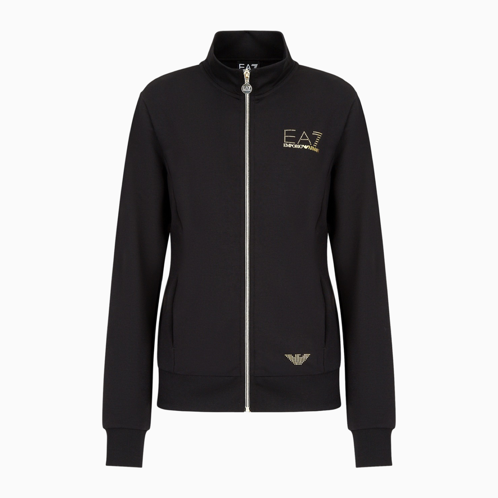 Дамски черен суичър EA7 Emporio Armani 8NTM43 TJ9RZ 1200