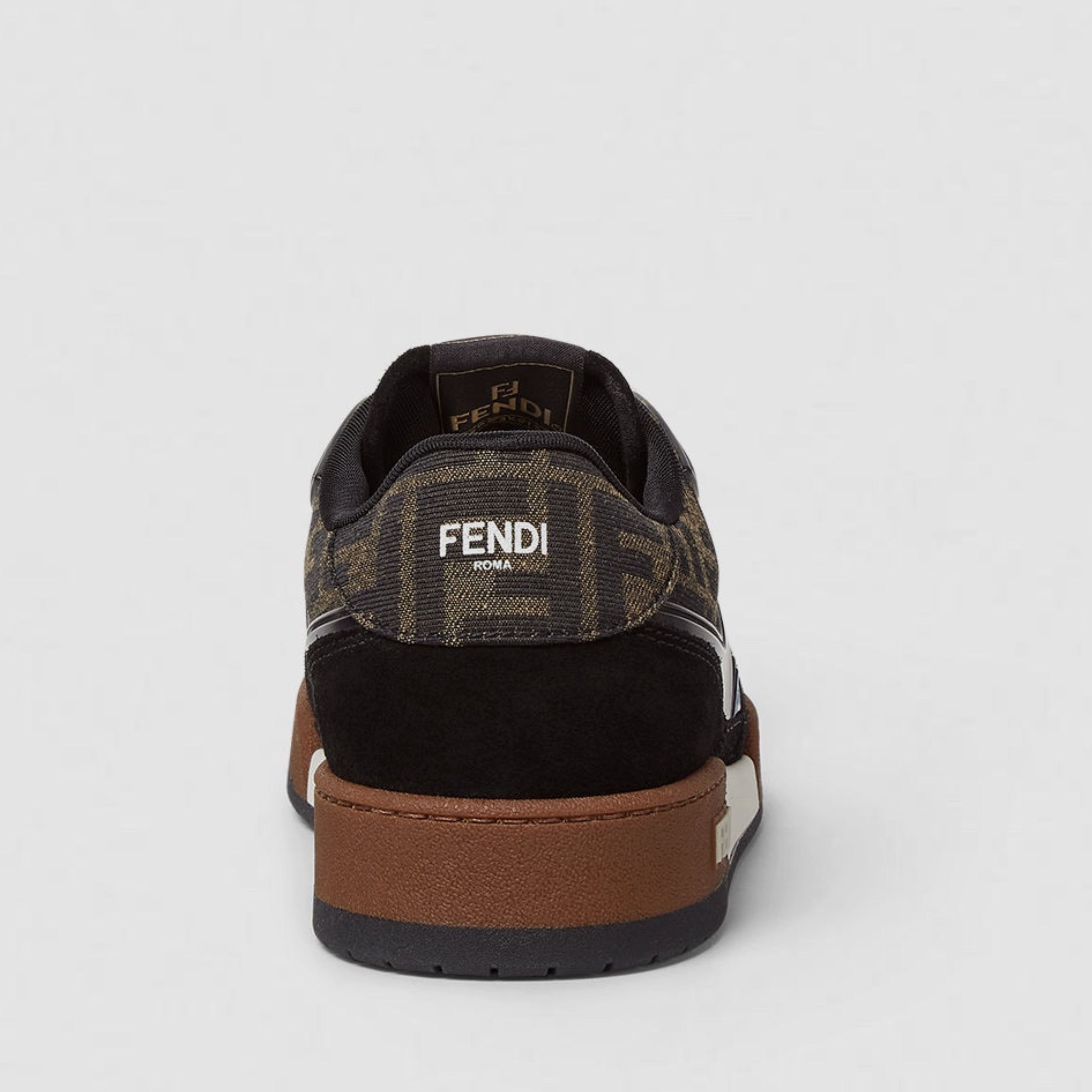 Мъжки кецове Men’s sneakers FENDI Match 7E1688AQ6IF1PXA Brown back view