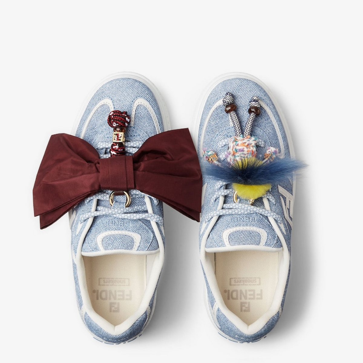 Fendi Match Sneakers 8E8721AYFKF1V7U Top View