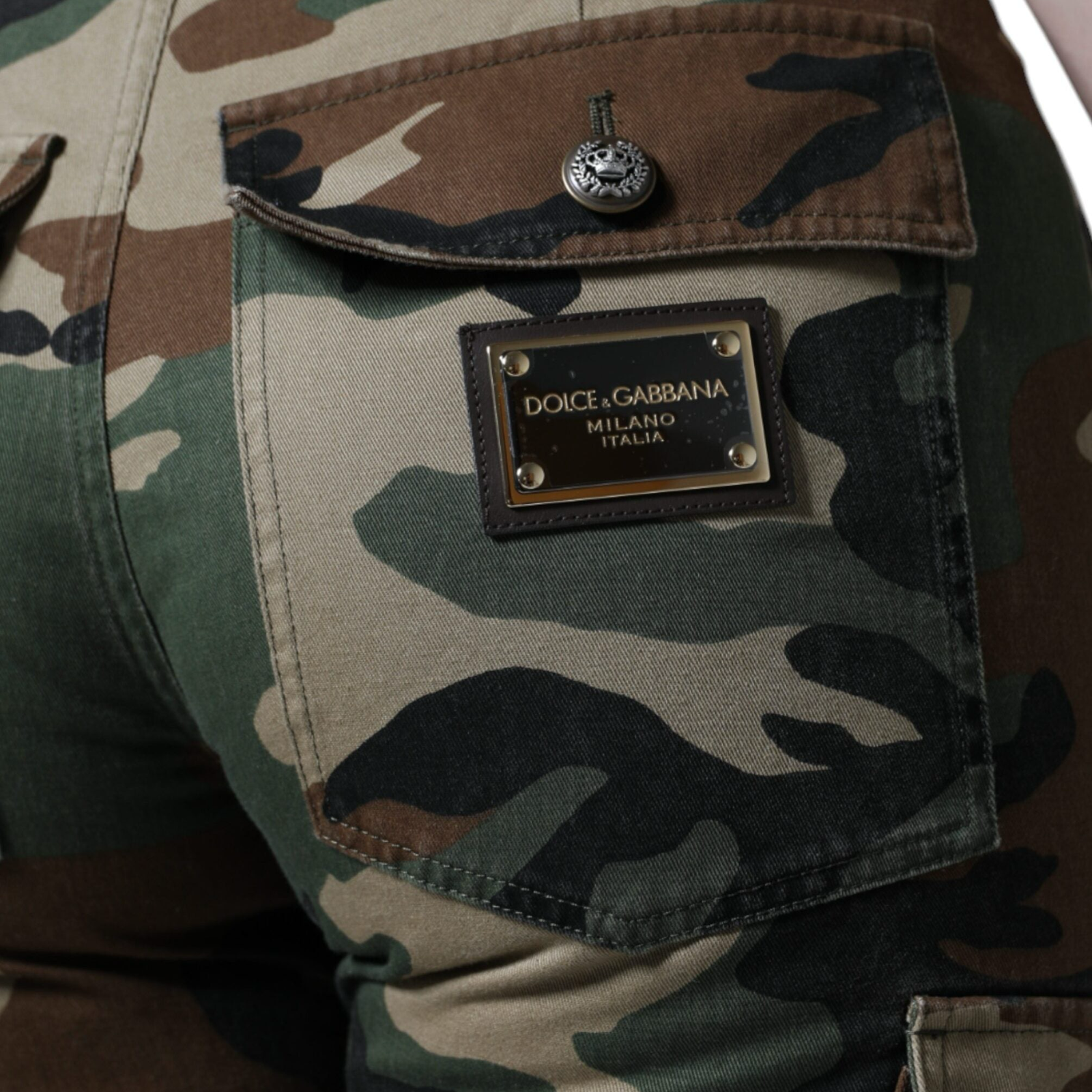 Dolce & Gabbana Camouflage Cargo Pants