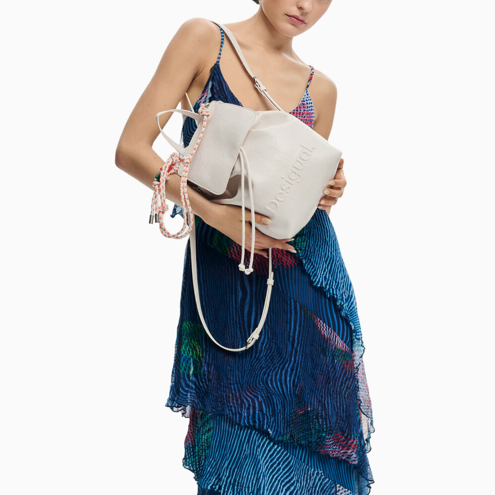 Дамска раница Desigual Women Rucksack 26SAKP18 1008 Hand View