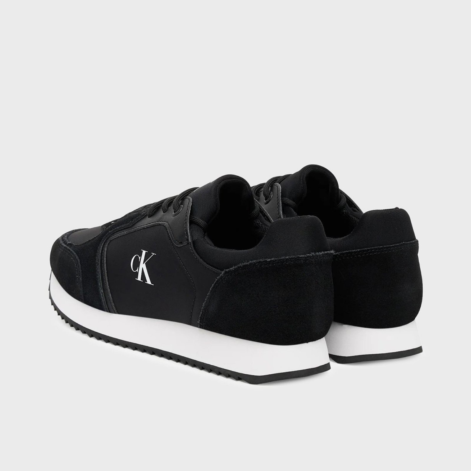 Мъжки маратонки Calvin Klein Jeans Men Sneakers YM0YM01326 Heel View