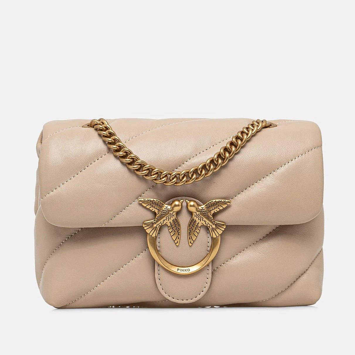 Дамска чанта Women’s shoulder bag Pinko
100040 A0F2 C50Q Beige front view