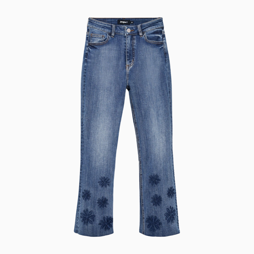 Дамски сини дънки Desigual 22SWDD25505334