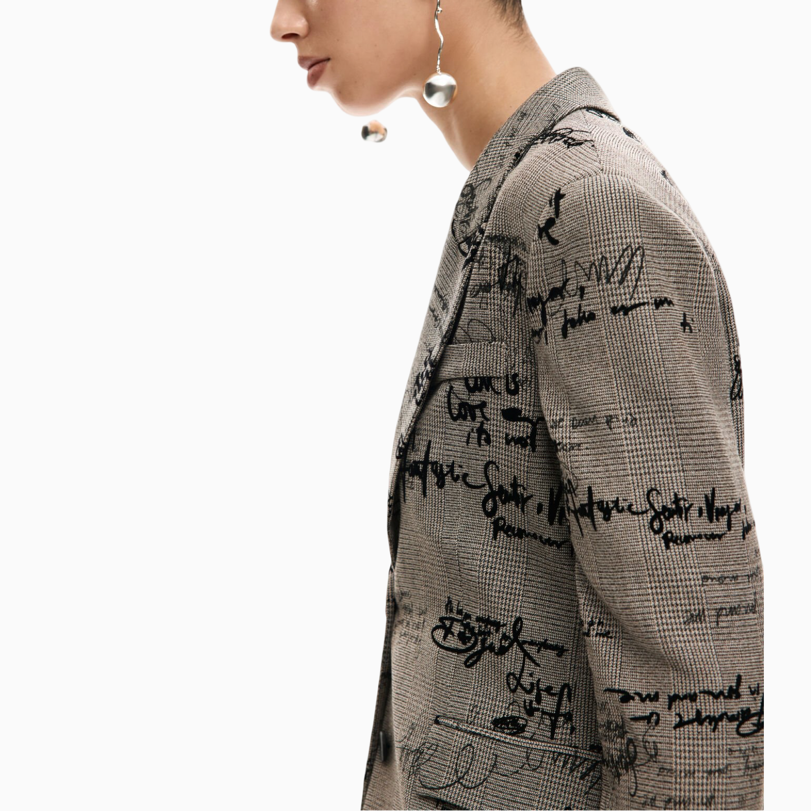 Дамско сако Desigual Women Blazer 26SWEW03 2007 Side View