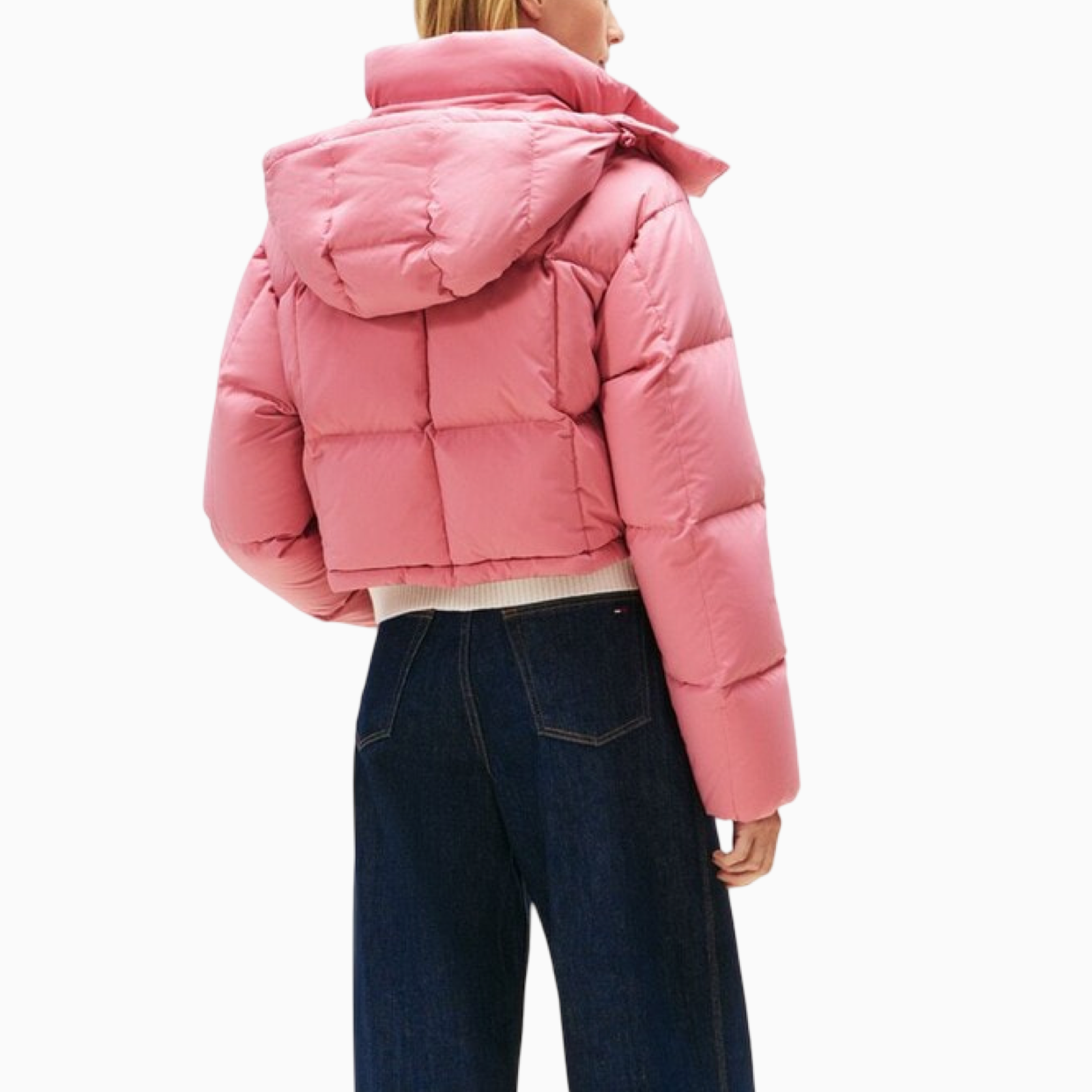 Дамско розово яке Tommy Hilfiger Jeans Women Jacket DW0DW21624 Back View