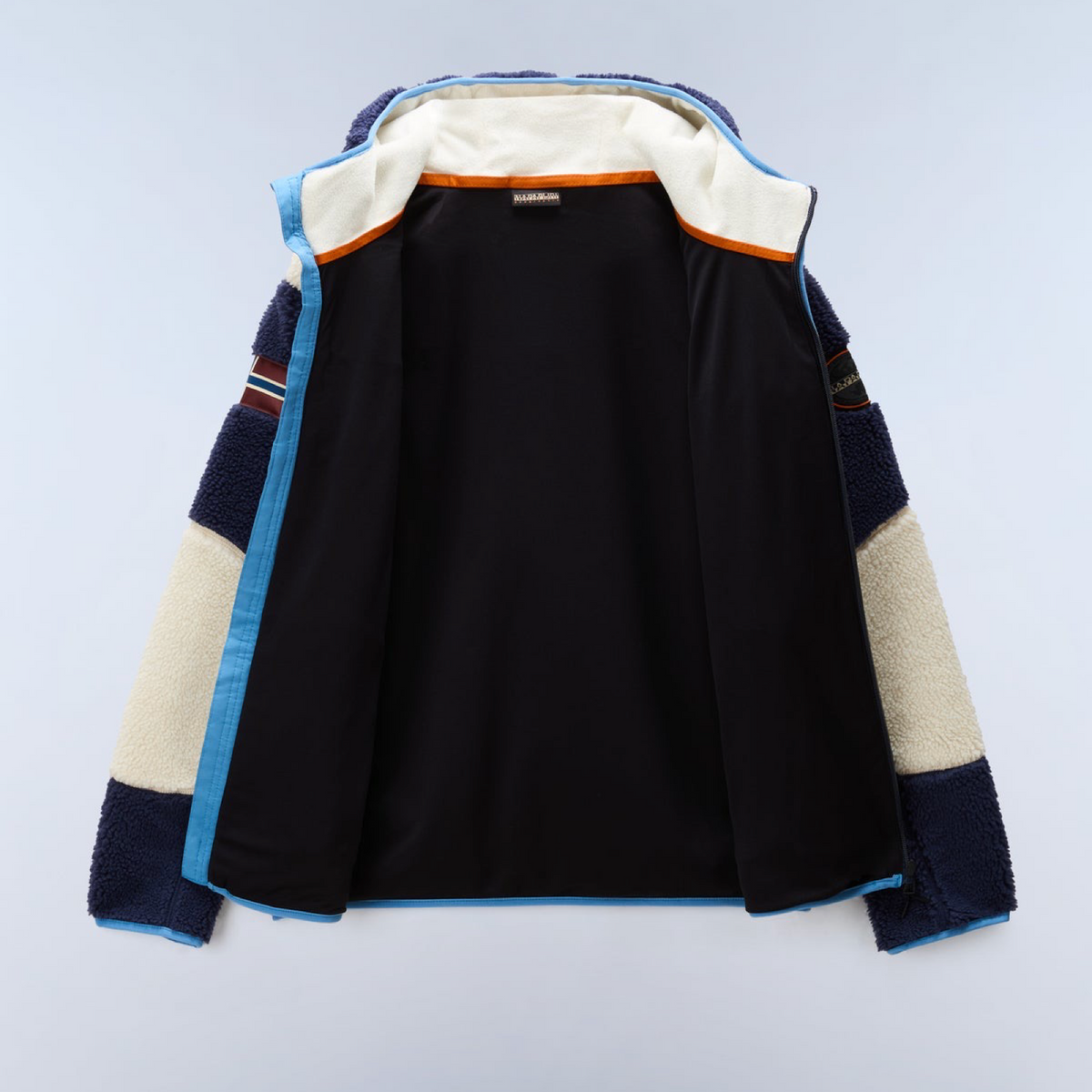 Мъжки суичър Napapijri Yupik Men Fleece Hoodie NP0A8AZX M6E Inside View