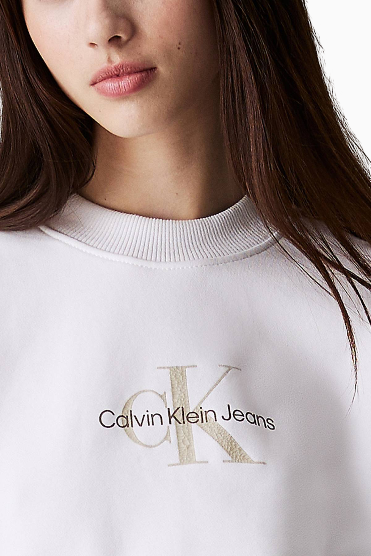 Дамска бяла блуза Calvin Klein Jeans J20J224177
