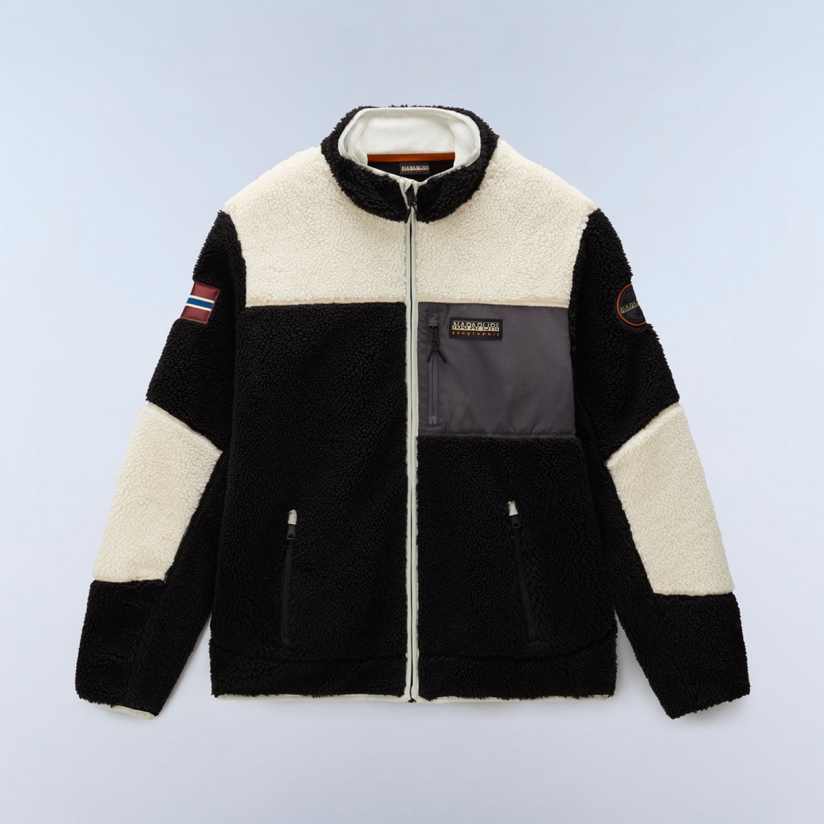 Мъжки суичър Napapijri Yupik Men Fleece Sweatshirt NP0A8AZU MCB Front View