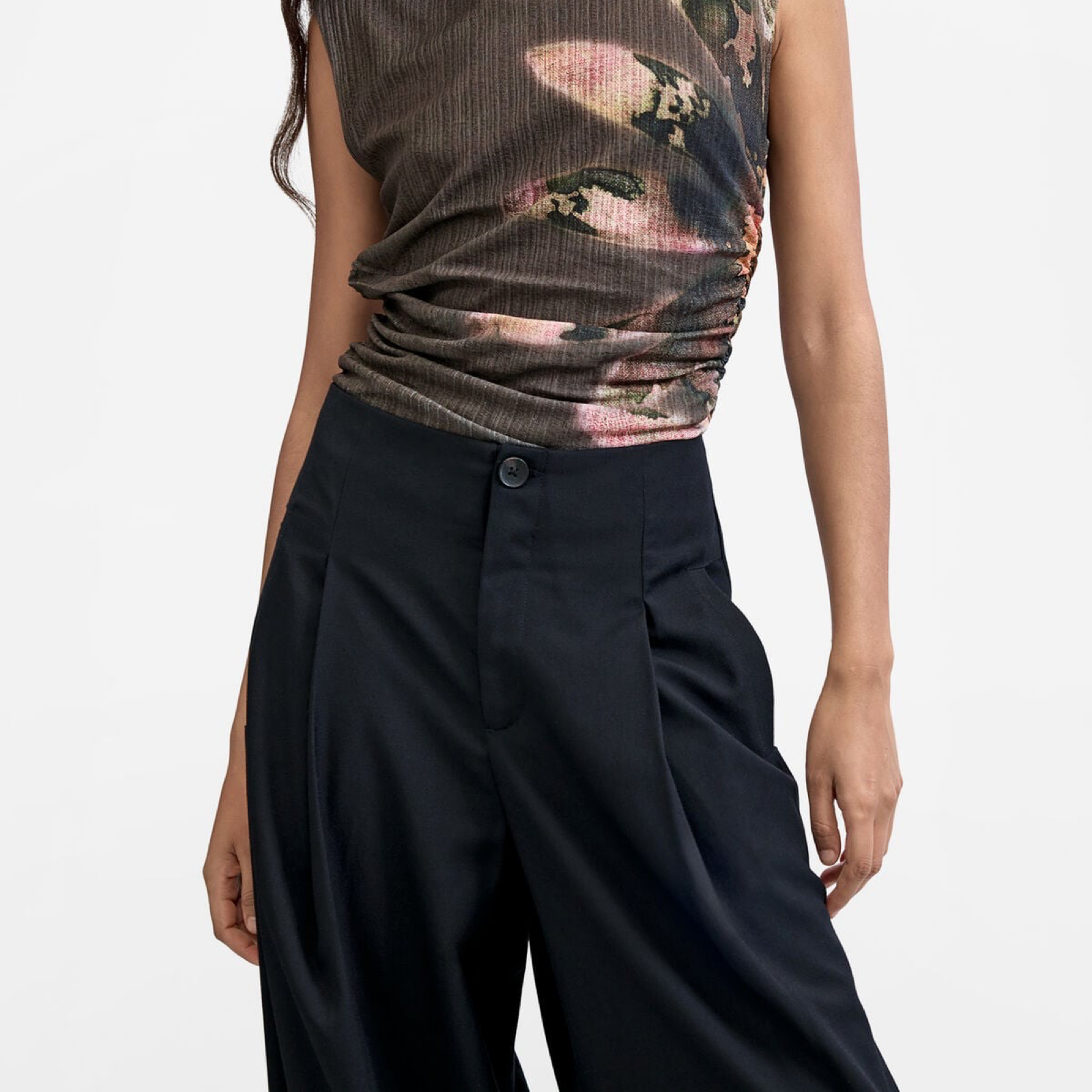 Дамски панталон Desigual Women Trouser 26WWPW11 2000 Close-Up