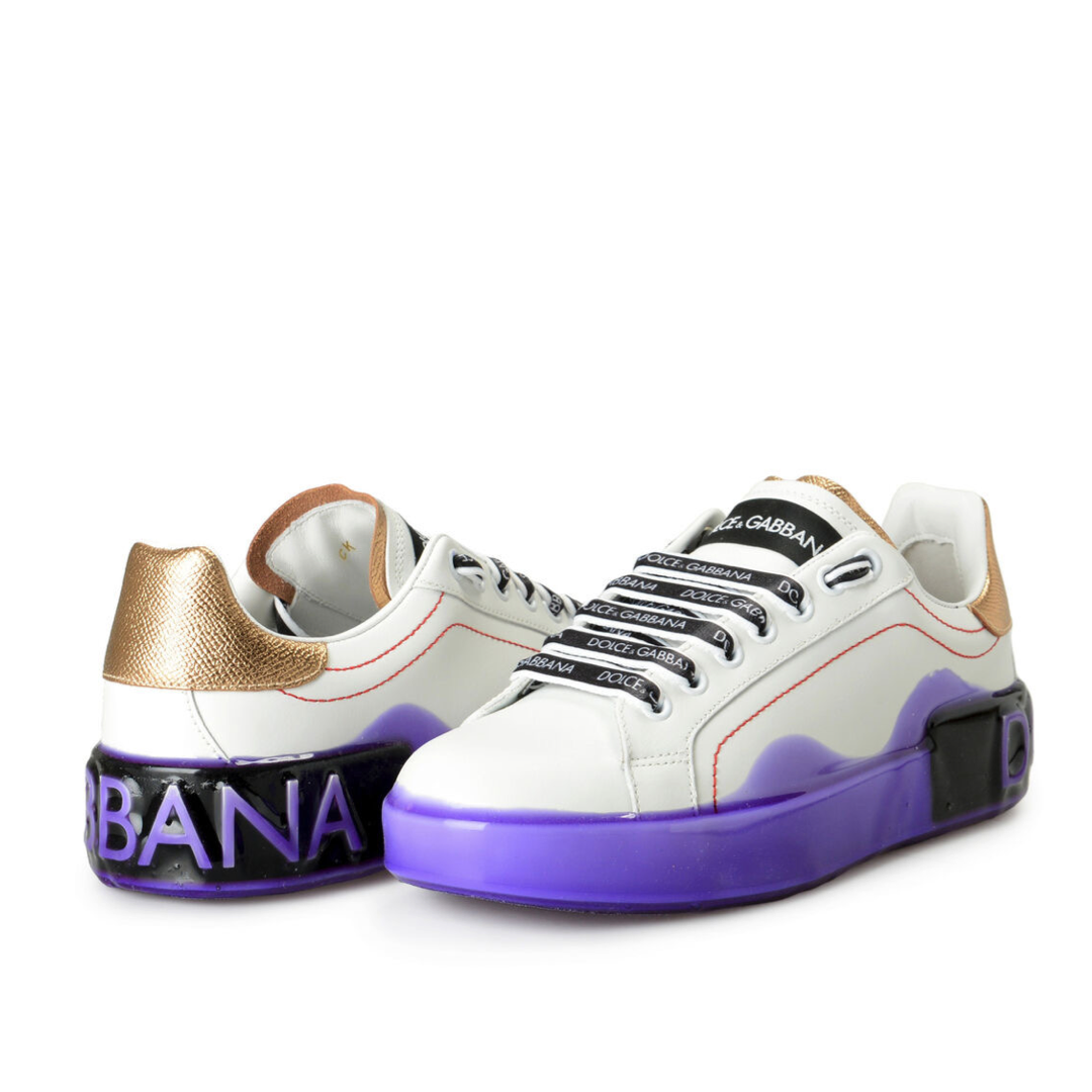 Dolce & Gabbana Portofino Women Sneakers CK1587 AK236 8I111 Front View