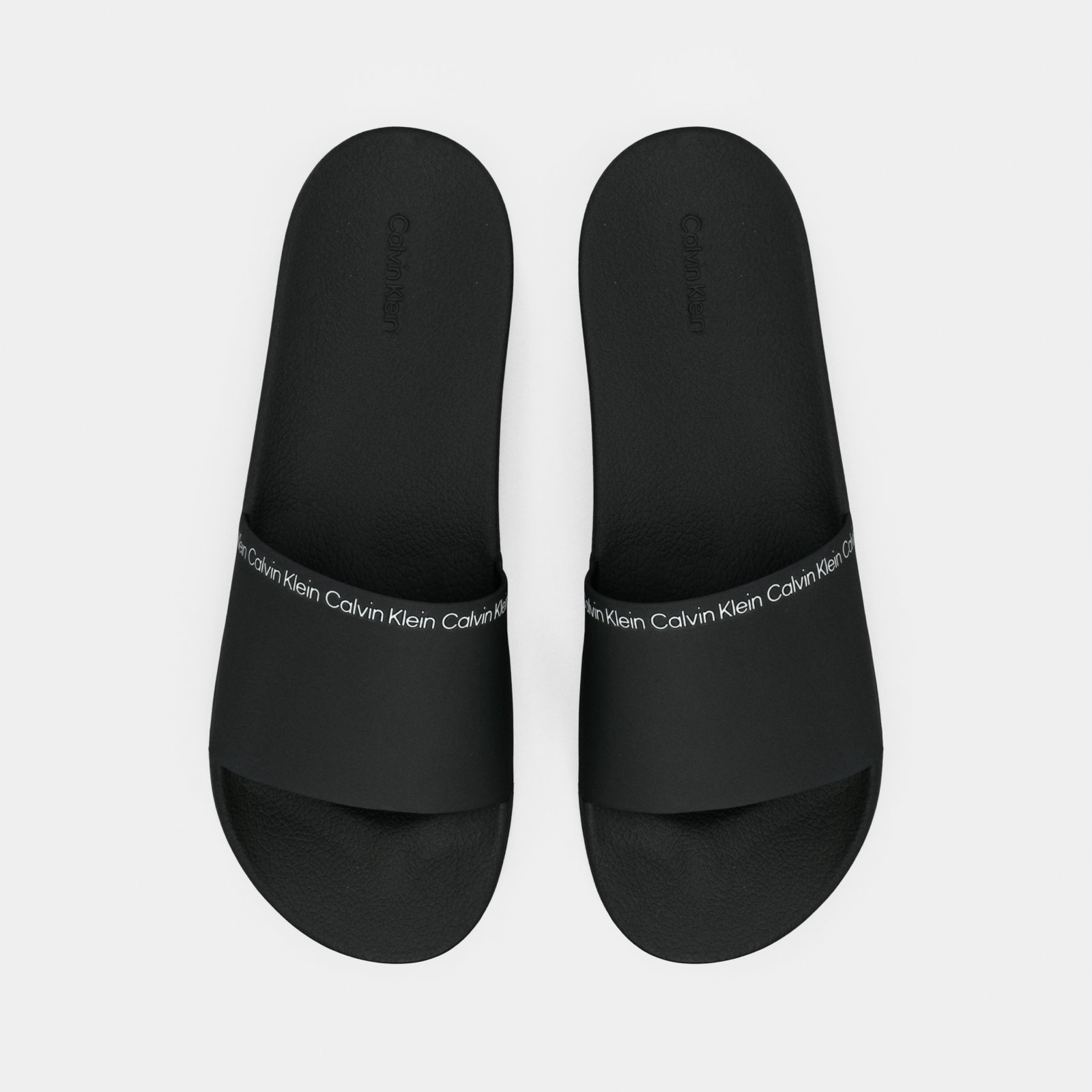 Мъжки чехли Calvin Klein Men Slippers HM0HM02108 BEH Top View