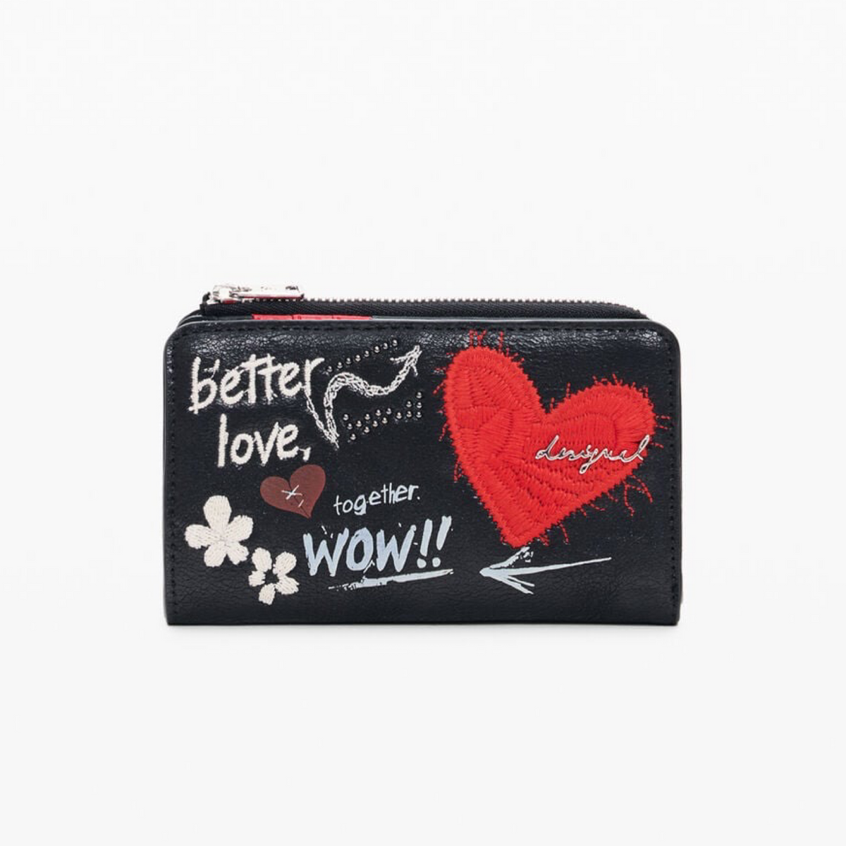 Дамско портмоне Desigual Women Wallet 26WAYP34 2000 Front View
