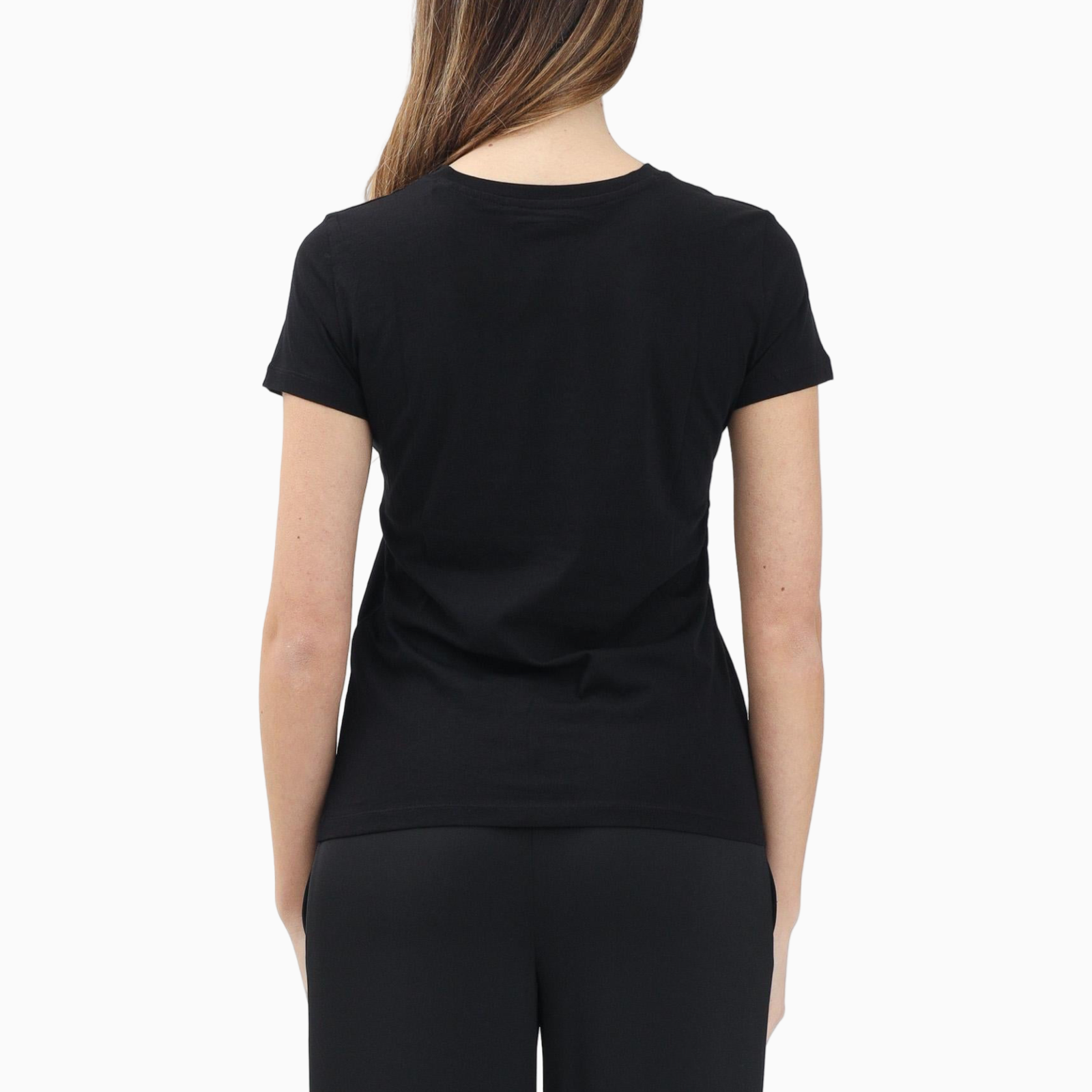 Дамска черна тениска Armani Exchange XW000831 AF10356