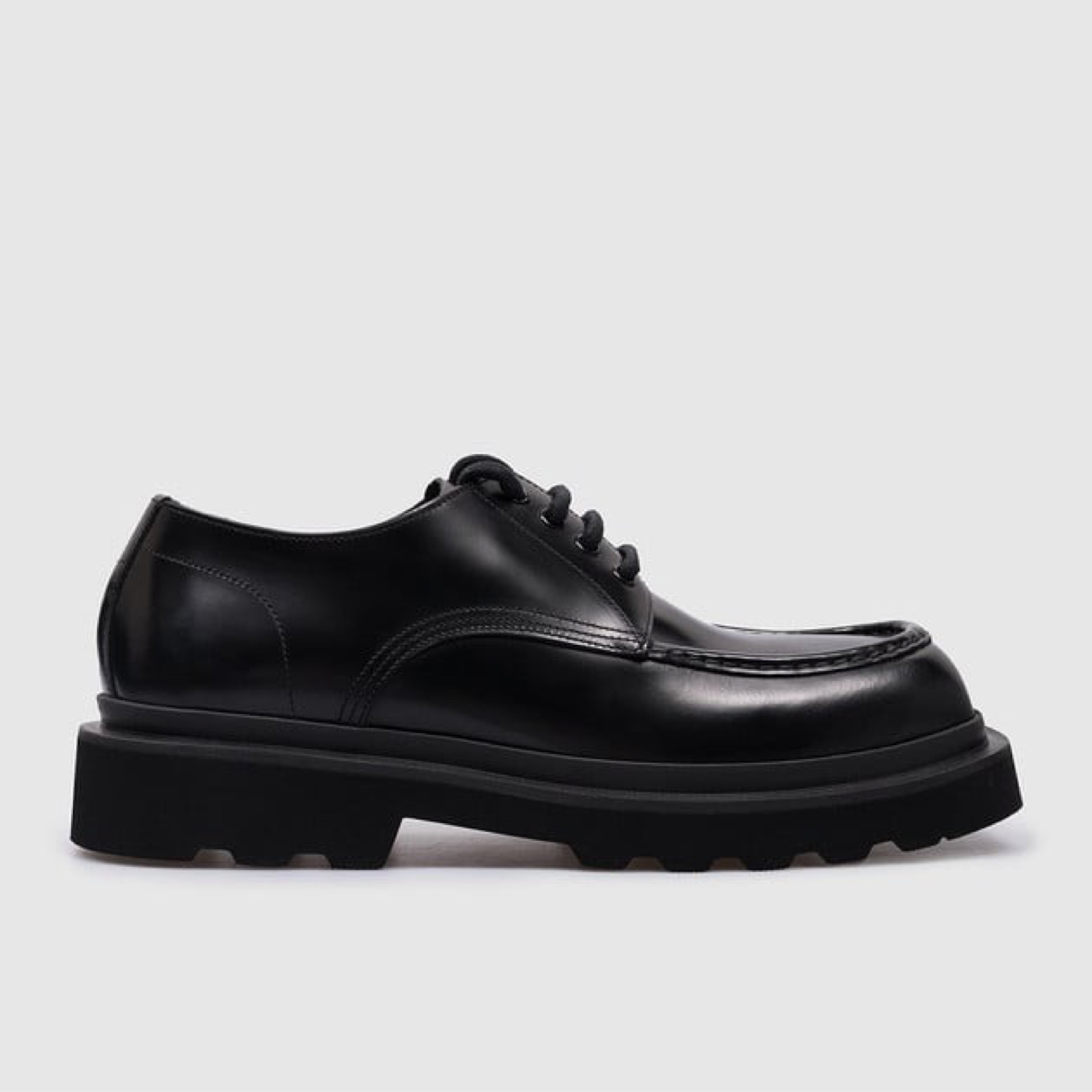Dolce & Gabbana Oxfords Men Derby Shoes A10806 A12038 0999 Lateral View
