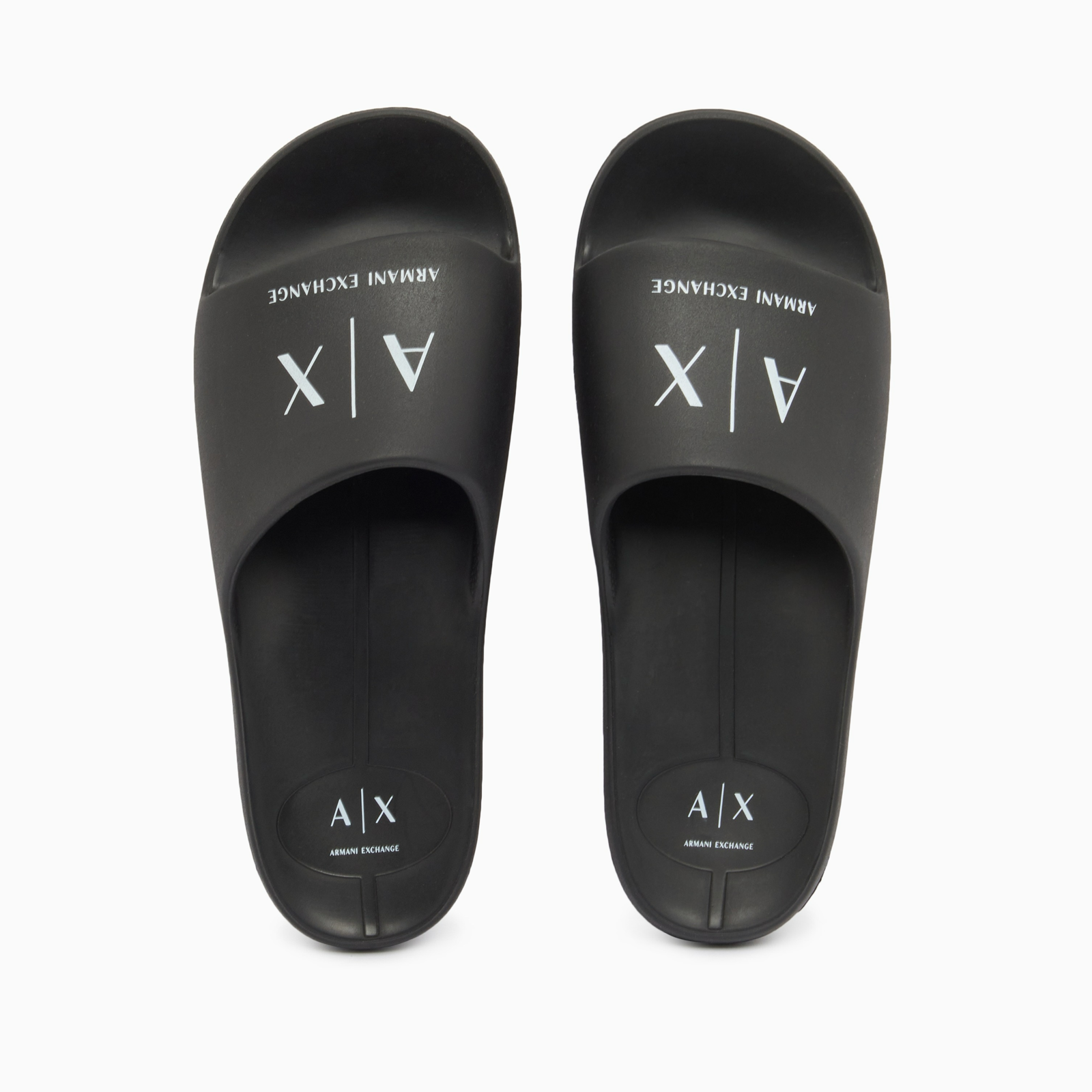 Мъжки чехли Armani Exchange Men Slippers XM002744 AF23456 MC011 Top View