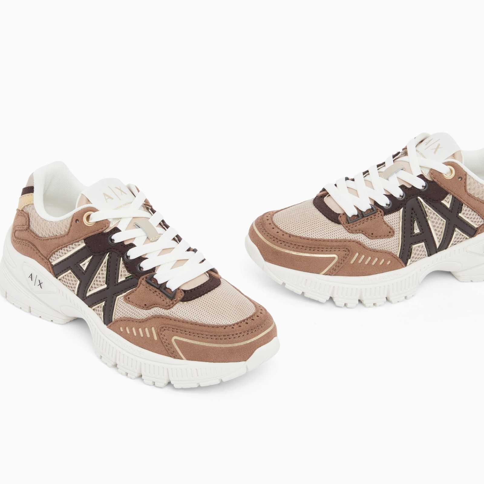 Дамски маратонки Armani Exchange Women Sneakers XW002153 AF22757 M6459 Close-Up