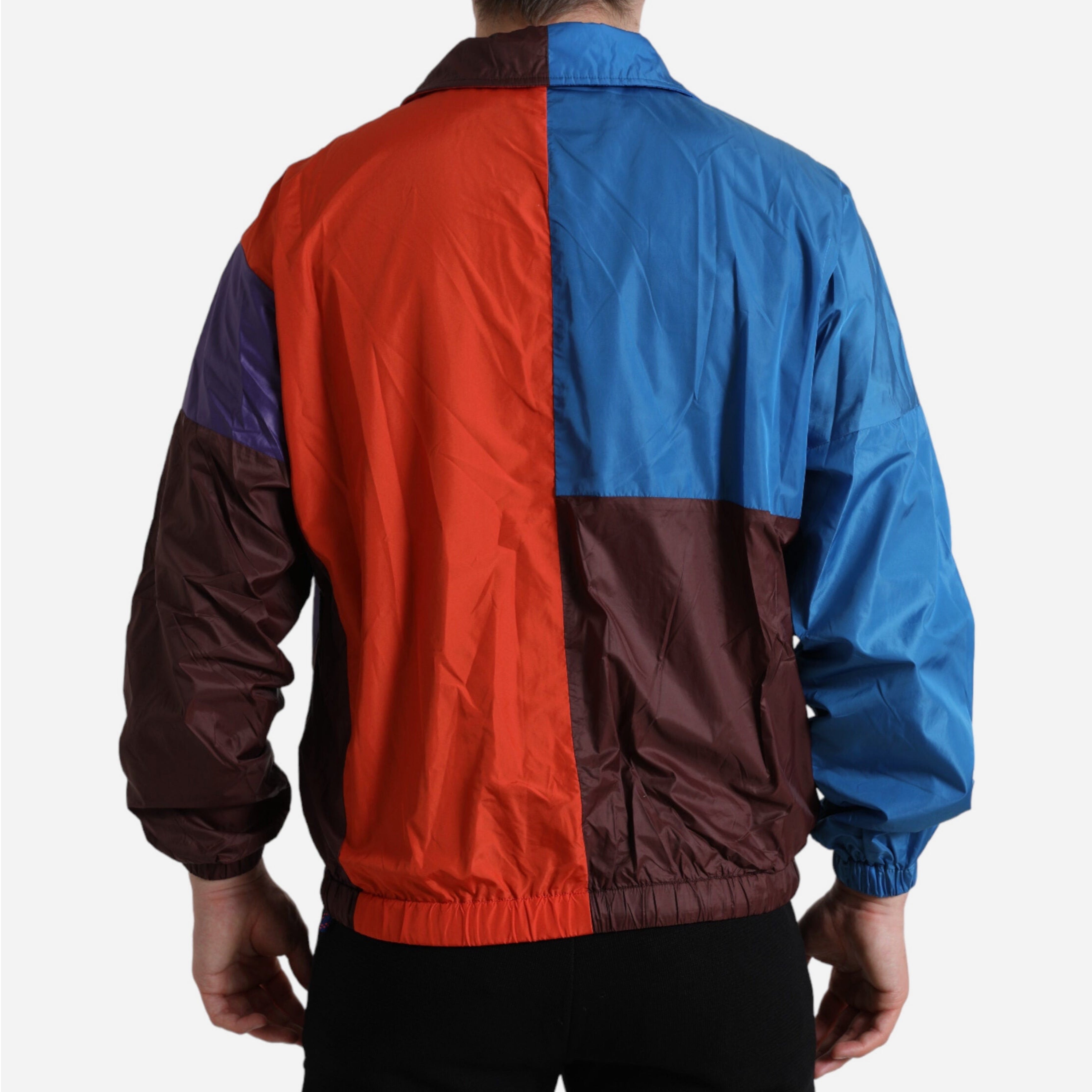 Мъжко пролетно уиндстопър яке в червено и синьо DOLCE & GABBANA
Men’s Red Blue Techno Fabric Windstopper Jacket
