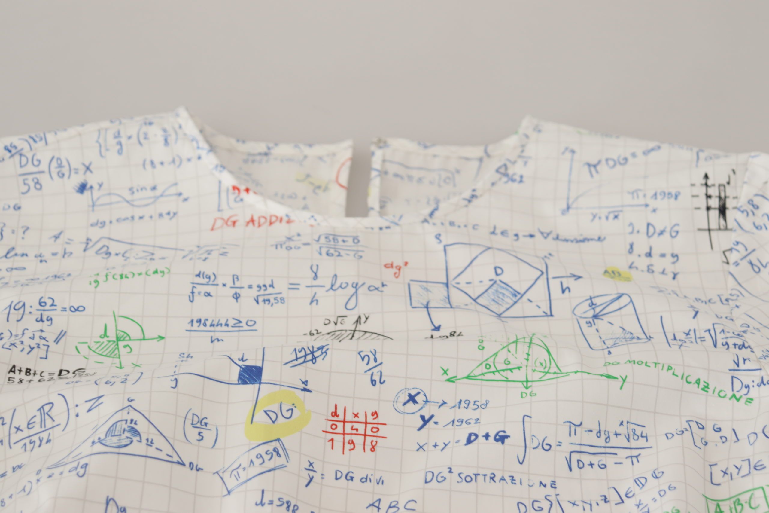 Dolce & Gabbana Algebra Print дамска тениска