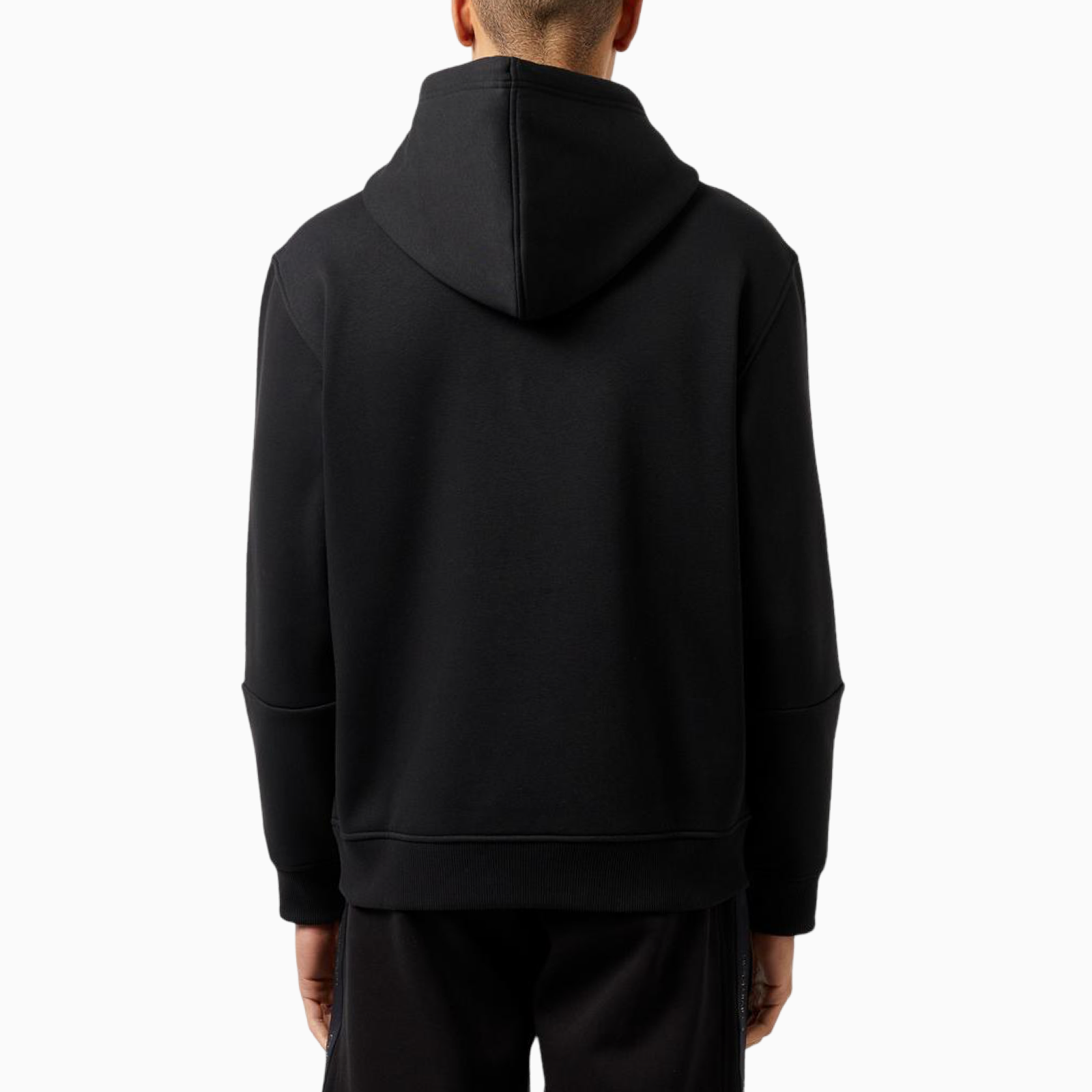 Мъжко черно худи Calvin Klein Jeans Men Hoodie J30J325632 Back View
