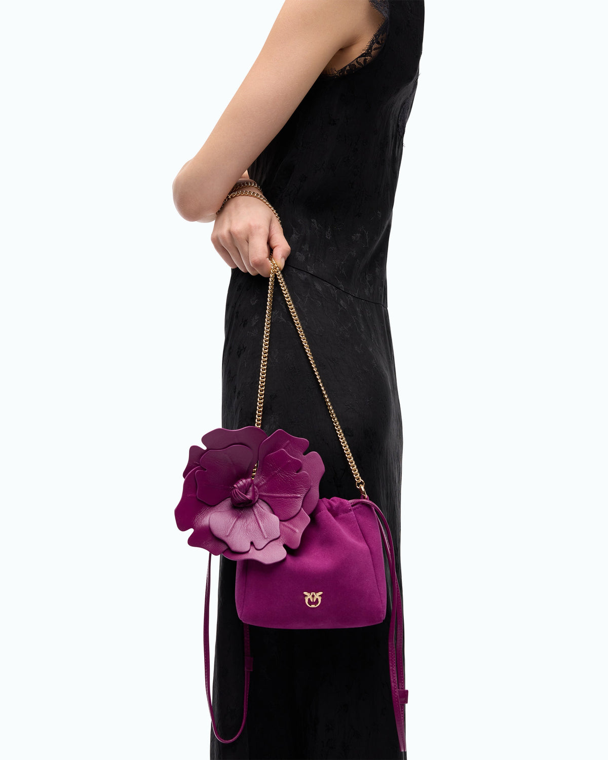 PINKO Shoulder Bucket Bag