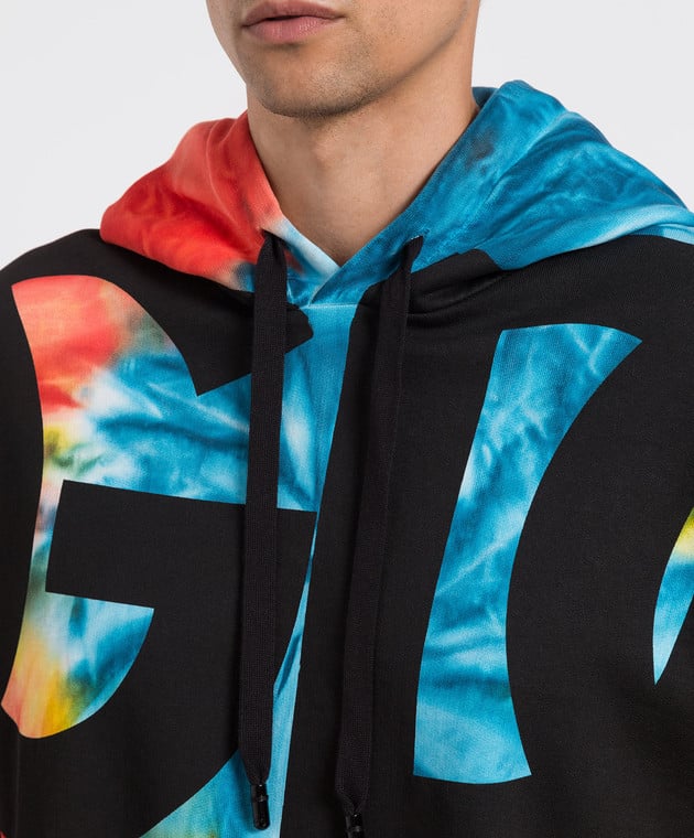 Мъжки луксозен многоцветен памучен суичър DOLCE & GABBANA Men’s Luxury Multicolor Cotton Sweatshirt