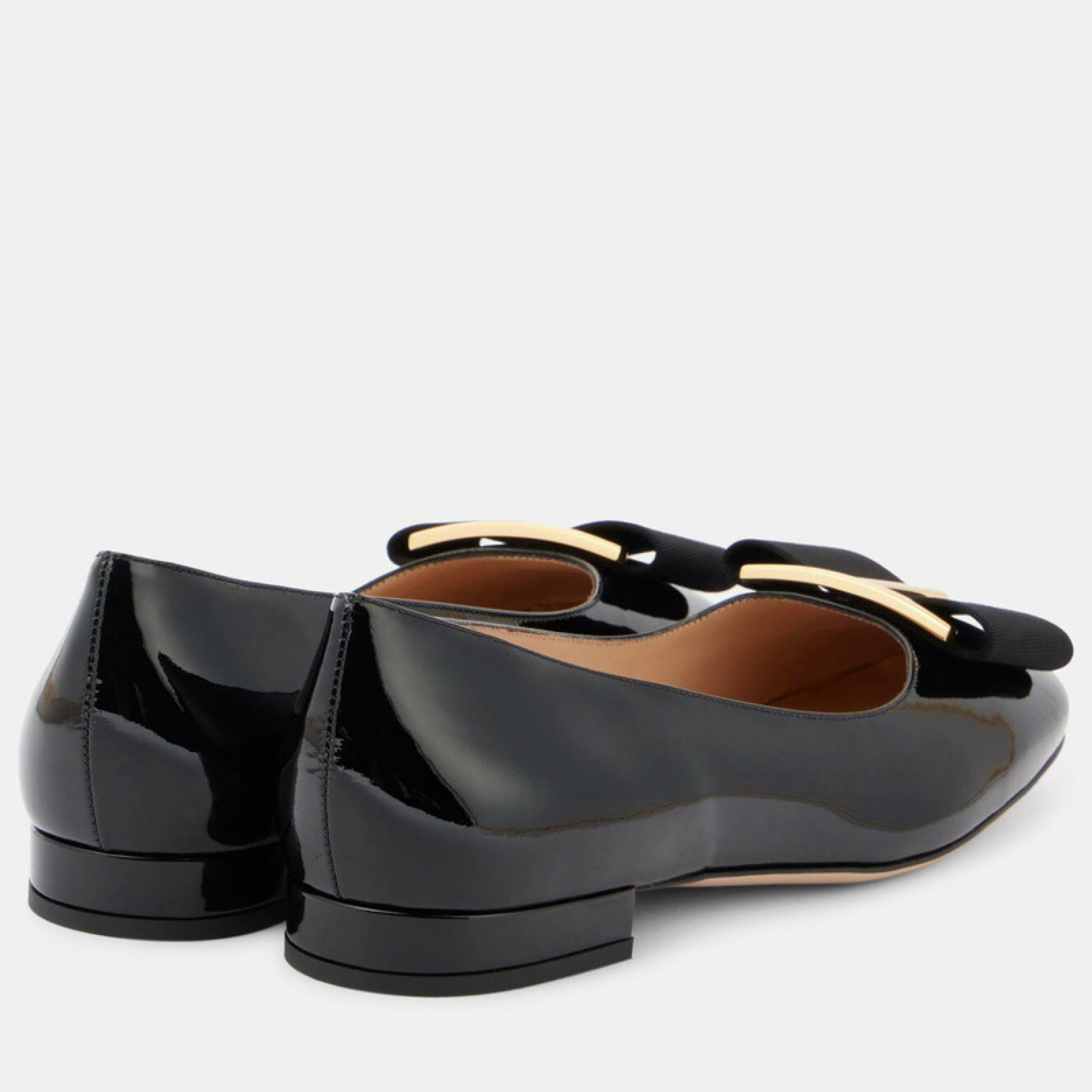 Tom Ford Audrey 20 Ballet Flats W3465LC407G 1N001 Heel View