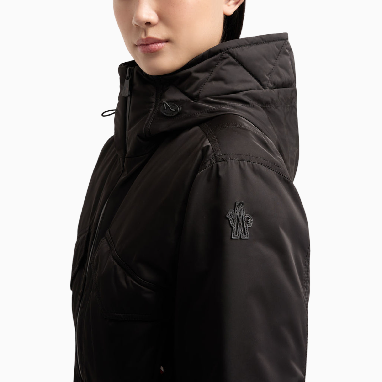 Moncler Grenoble Padded Women Ski Suit K20982G 00006M 7340 Close-Up