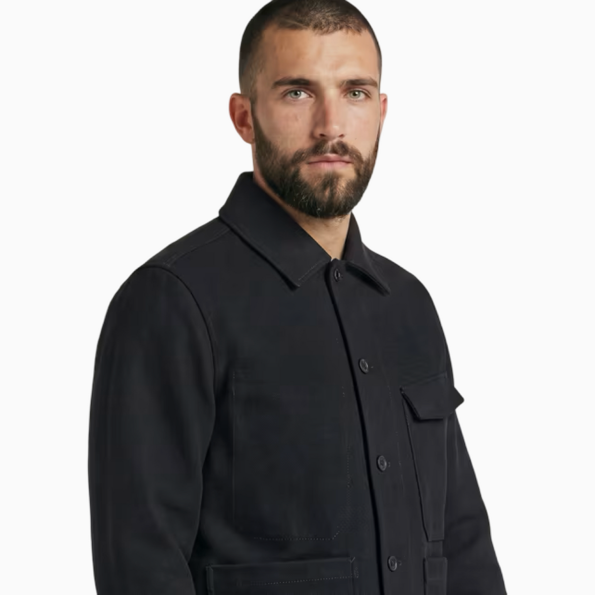 Мъжко яке G-Star Flannel Chore Men Jacket D29850-D200-1227 Close-Up