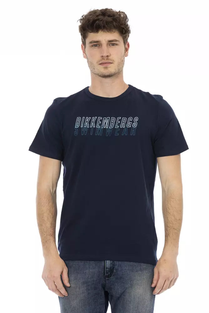 Bikkembergs армейска памучна мъжка тениска